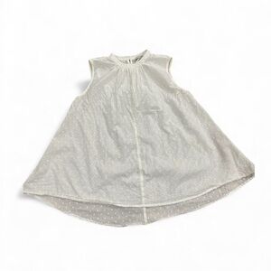 JACHS Girlfriend White Textured Blouse with sparklesa